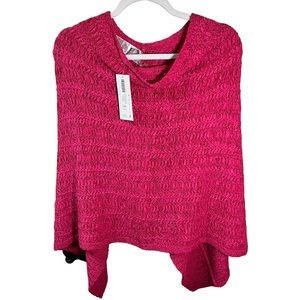 Chico’s Tapeyarn Poncho with Multiple Ways to Wear